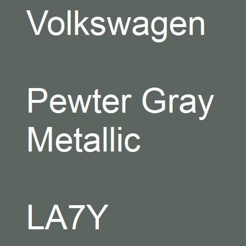 Volkswagen, Pewter Gray Metallic, LA7Y.